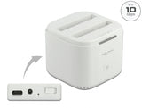 Delock 63084 Usb Type-C™ 3.2 Docking Station For 2 X 2.5″ Sata Hdd / Ssd