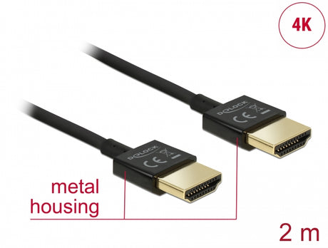 Delock 84773 Cable High Speed Hdmi With Ethernet - Hdmi-A Male