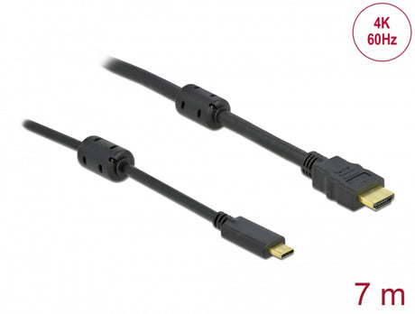 Delock 85973 Active Usb Type-C™ To Hdmi Cable (Dp Alt Mode) 4K 60 Hz 7 M