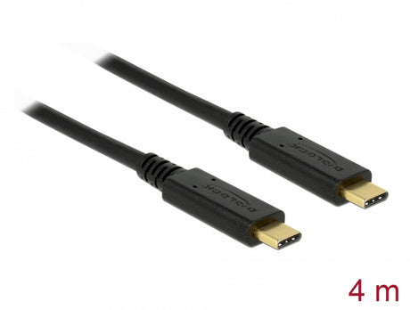 Delock 85206 Usb 2.0 Cable Type-C To Type-C 4 M Pd 5 A E-Marker
