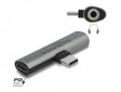 Delock 64186 Audio Adapter Usb Type-C™ To Stereo Jack Female And Usb Type-C™ Pd