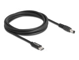 Delock 87977 Laptop Charging Cable Usb Type-C™ Male To 5.5 X 2.1 Mm Male