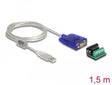 Delock 64055 Adapter Usb Type-A To Serial Rs-422/485 Db9 With Surge Protection
