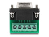 Delock 64055 Adapter Usb Type-A To Serial Rs-422/485 Db9 With Surge Protection