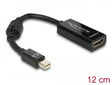 Delock 65099 Adapter Mini Displayport 1.1 Male > Hdmi Female Passive Black