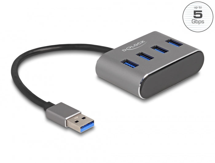 Delock 63190 4 Port Usb 5 Gbps Hub With Usb Type-A Connector