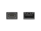 Delock 65963 Hdmi Automotive Adapter Hdmi-E Female To Hdmi-A Male 4K 60 Hz