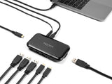 Delock 64209 7 Port Usb 3.2 Gen 2 Hub With 4 Usb Type-A And 3 Usb Type-C™ Ports