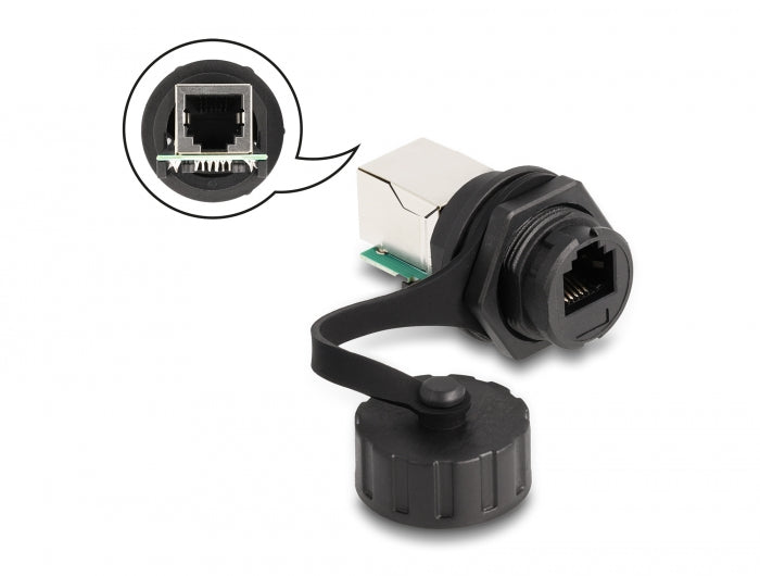 Delock 87953 Cable Connector Rj12 Jack To Rj12 Jack For Installation ...