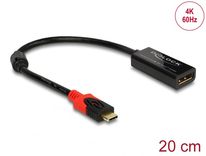 シチ様 用 Delock 63928 Displayport Adapter For A Usb Type-C™ Monitor 4K 60