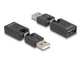 Delock 65260 Rotation Adapter Usb 2.0-A Male To Female