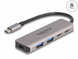 Delock 64239 Usb 5 Gbps 2 Port Usb Type-C™ And 2 Port Type-A Hub