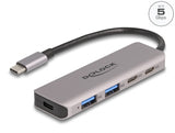 Delock 64239 Usb 5 Gbps 2 Port Usb Type-C™ And 2 Port Type-A Hub