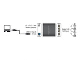 Delock 62966 Adapter Usb 5 Gbps To 4 X Gigabit Lan