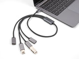 Delock 64210 4 Port Usb 2.0 Cable Hub With Usb Type-C™ Connector 60 Cm
