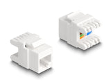 Delock 88131 Keystone Module Rj45 Jack To Lsa Cat.6A Toolfree Mini