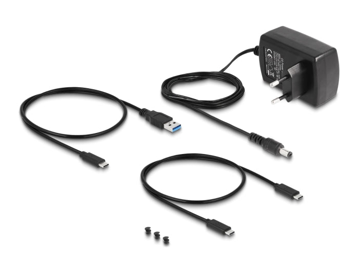 Delock 64252 Usb Type-C™ Converter For 1 X M.2 Nvme Ssd + 1 X Sata Ssd / Hdd