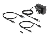 Delock 64252 Usb Type-C™ Converter For 1 X M.2 Nvme Ssd + 1 X Sata Ssd / Hdd