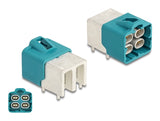 Delock 90145 Easy Highspeed Data Quad Plug Angled For Pcb