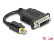 Delock 65979 Mini DisplayPort 1.1 To DVI Adapter With Latch Passive
