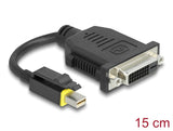 Delock 65979 Mini DisplayPort 1.1 To DVI Adapter With Latch Passive