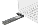 Delock 42635 External Usb Type-C™ Combo Enclosure For M.2 Nvme Pcie Or Sata Ssd