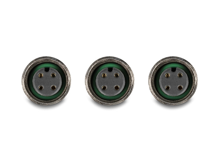 Delock 60579 M12 T-Splitter A-Coded 4 Pin 1 X Female To 2 X Female Connection