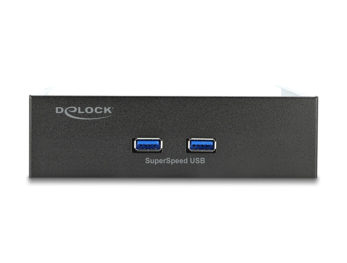 Delock 61005 5.25″ Front Panel With 2 X Usb 5 Gbps Type-A Ports