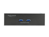 Delock 61005 5.25″ Front Panel With 2 X Usb 5 Gbps Type-A Ports