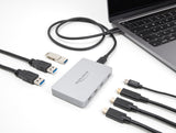 Delock 64279 7 Port USB Hub W/ 4 X USB Type-C Female And 3 X USB Type-A Female