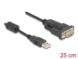 Delock 64276 Adapter Usb 2.0 Type-A To 1 X Serial Rs-232 D-Sub 9 Pin Male