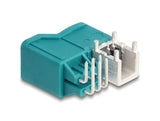 Delock 90328 Easy Highspeed Data Single + Powerpin Plug Angled For Pcb