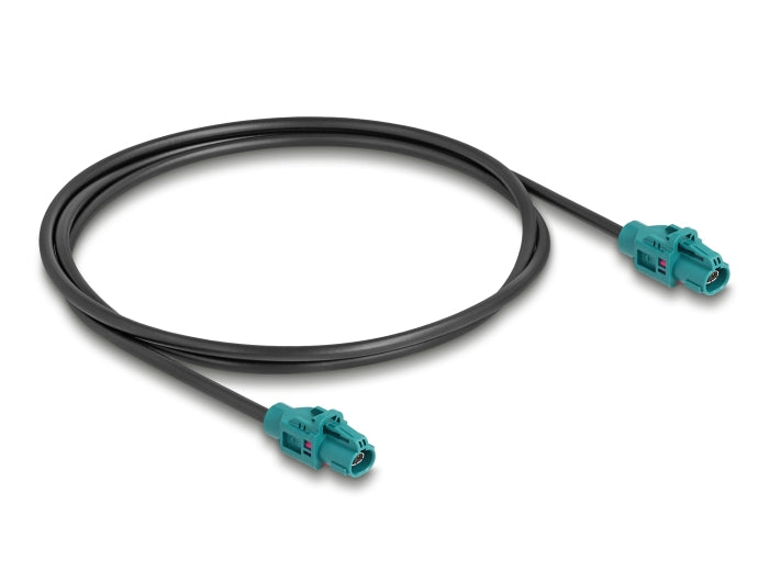 Delock 90336 Cable Z Single Jack To Z Single Jack 1 M