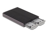 Delock 42028 External Usb Type-C™ Dual Combo Enclosure For 2 X M.2 Nvme Pcie