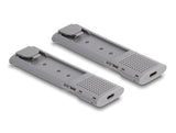 Delock 42028 External Usb Type-C™ Dual Combo Enclosure For 2 X M.2 Nvme Pcie
