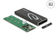 Delock 42003 External Enclosure For M.2 Sata Ssd With Usb Type-C™ Female