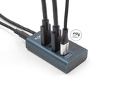 Delock 64189 Usb 10 Gbps Hub With 4 Usb Type-C™ Ports Thereof 3 X Data Port
