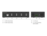 Delock 60686 Industry Hub 4 X Usb 2.0 Type-A With 15 Kv Esd Protection
