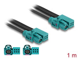 Delock 90337 Cable Z Single + Powerpin Jack To Z Single