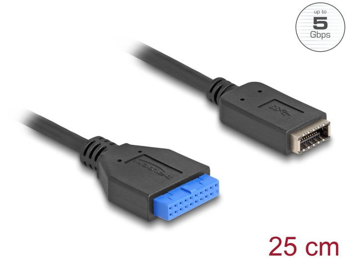 Usb Pin Header Female Delock 65100 Usb 5 Gbps Cable Pin Header Female To Internal Usb Type-E ...