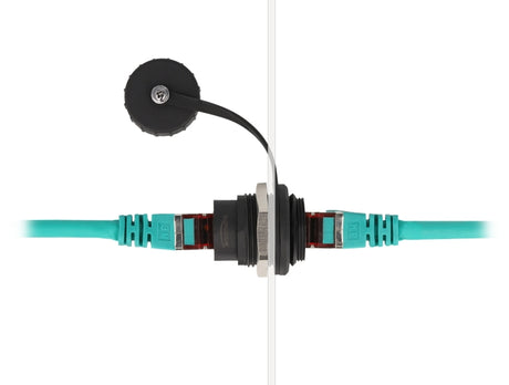 Delock 86962 RJ45 Cat.6 Built-In Connector With Protective Cap Ip67