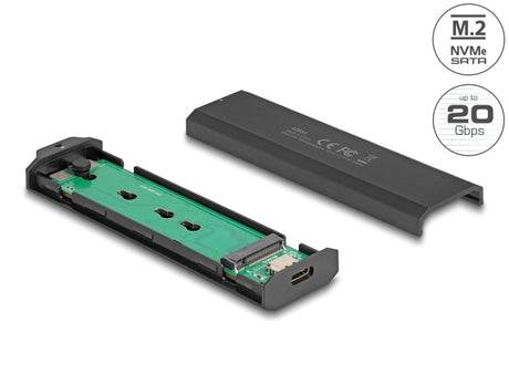 Delock 42031 External Usb Type-C™ 20 Gbps Combo Enclosure