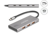 Delock 64313 7 Port Usb Hub 10 Gbps With 4 X Usb Type-C™ Female