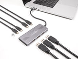 Delock 64313 7 Port Usb Hub 10 Gbps With 4 X Usb Type-C™ Female