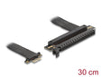 Delock 81505 Riser Card Pci Express 3.0 X1 Male To X16 Slot With Cable 30 Cm