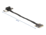 Delock 81504 Adapter Mini Pcie Male To Pcie 3.0 X1 Female 90° Angled With Cable