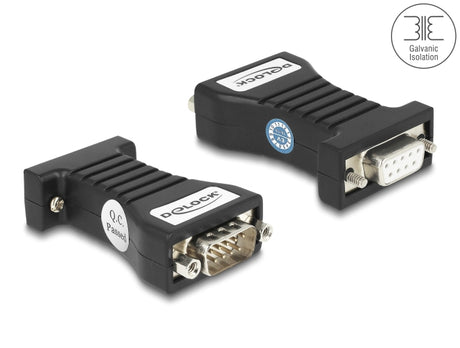 Delock 64315 Isolator Rs-232 D-Sub 9 Female To Rs-232 D-Sub 9 Male