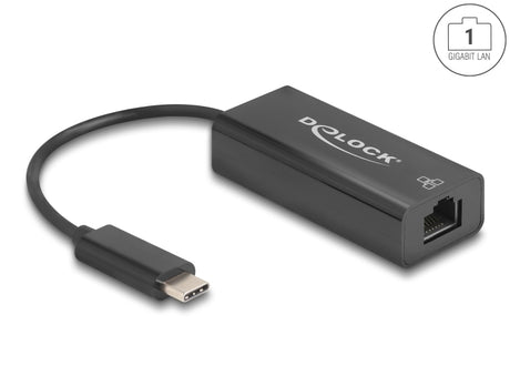 Delock 64306 Usb 2.0 Type-C™ Network Adapter 10/100 Mbps Lan 1 X Rj45