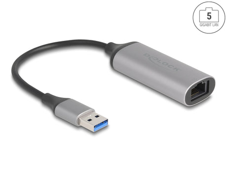 Delock 81571 Usb Type-A 5 Adapter To 5 Gigabit Lan
