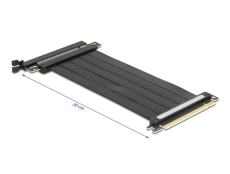 Delock 81508 Riser Card Pci Express 4.0 X16 Male To X16 Slot With Cable 30 Cm